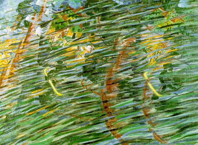 Umberto Boccioni States of Mind I: Those Who Leave china oil painting image